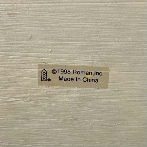 Retired 1998 Fontanini Lighted Fireplace 94802 Village Heirloom Nativity40 - Picture 12 of 15